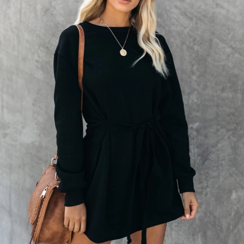 Brand New! VICI SOLD OUT Sweatshirt Tie Dress